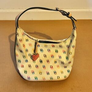 Dooney and Bourke rainbow monogram vintage purse